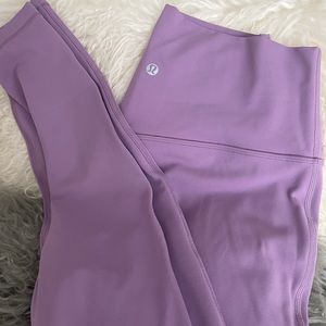 Lululemon Align legging 28” WISTERIA PURPLE